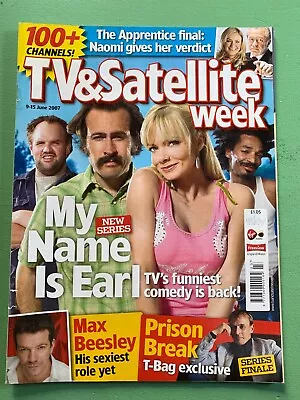 TV & SATELLITE WEEK 06-2007 JASON LEE Ian Somerhalder Max Beesley Robert Knepper • $12.62