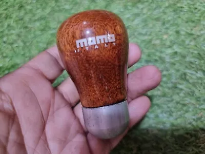 Rare Vintage MOMO Wood Shift Knob Honda Toyota Mazda Nissan Bmw Benz VW • $150