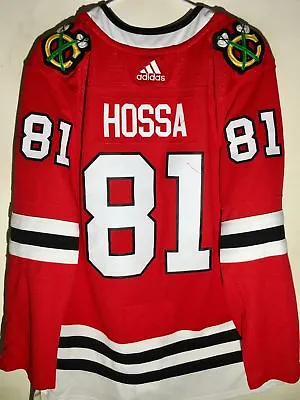 Adidas Authentic NHL ADIZERO Jersey Chicago Blackhawks Marian Hossa Red Sz 46 • $79.99
