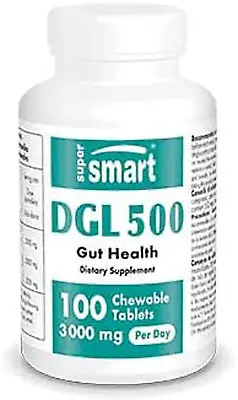 Supersmart - Gastro-Intestinal - DGL 500mg - Licorice Root Extract Most Effecti • $126.87