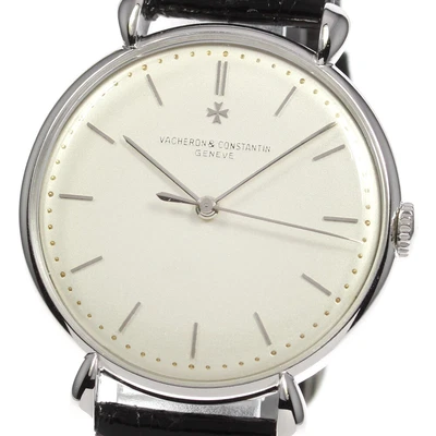 $8853 • Buy VACHERON CONSTANTIN Ref.4218 Platinum Cal.454 Silver Dial Hand Winding Men's...