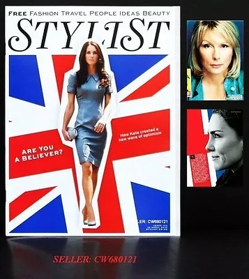 Kate Middleton Duchess Of Cambridge Jennifer Saunders Stylist Magazine Apr 2012 • £20