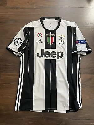 Juventus Match Worn Player Issue Juventus Mandzukic Jersey Shirt Maglia L Large • $700