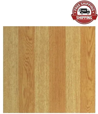 Achim Nexus Light Oak Plank Look 12x12 Self Adhesive Vinyl Floor  20 Tiles 20 Sq • $27.88