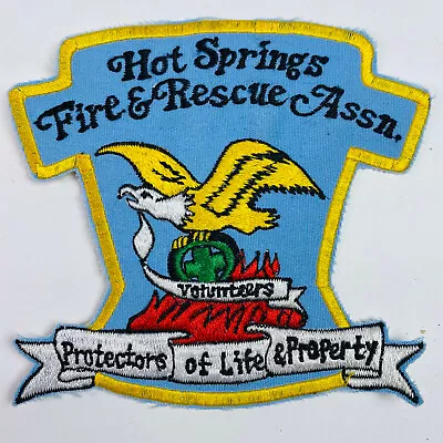 $9.99 • Buy Hot Springs Fire & Rescue Fire Association Virginia VA Patch A5