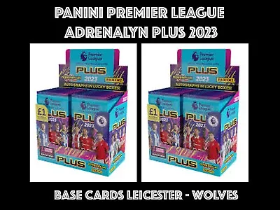 Panini Premier League Adrenalyn Plus 2023 Base Cards Leicester - Wolves • £0.99