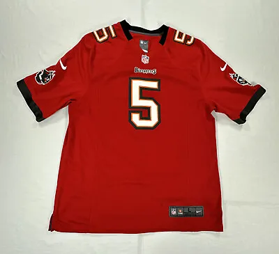 Nike Men's L On Field NFL Football Jersey Josh Freeman #5 Tampa Bay Buccaneers • $22.49