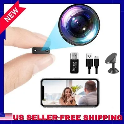 Small Hidden Mini Spy Camera Secret Tiny Cam For Home / Car With Motion Detector • $28.89