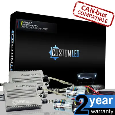 35w H1 HID Kit Smart Canbus Terminator Xenon Slim Ballast Metal Bulbs Error Free • $94.71