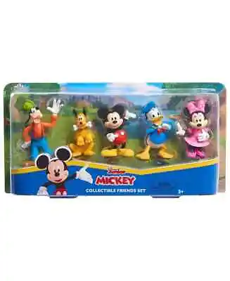 Disney Mickey Mouse Collectible Friends Figure Set Minnie Goofy Pluto Donald • $16.45