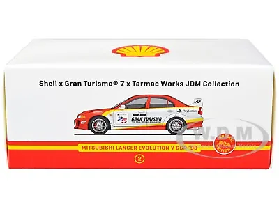 1998 Mitsubishi Lancer Evo Shell X Gran Turismo 7 1/64 Tarmac Works T64-012-ss22 • $24.99