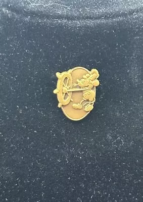 Disney Mickey SteamBoat Willy Gold Pin Lapel Pin • $9.99