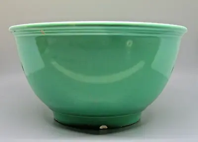 Original Green Fiestaware Kitchen Kraft Mixing Bowl Vintage 1938-1944 8 Inch • $40