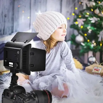 Compact 160 LED Camera Video Light For Canon DSLR Camcorder 60 • £26.21