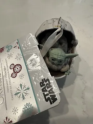 Disney Parks Sketchbook Star Wars Baby Yoda Grogu The Child Ornament New • $15.99