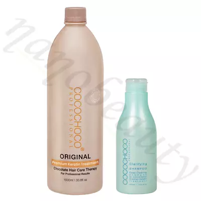 Cocochoco Brazilian Keratin Treatment Blow Dry Hair Straightening 1 Litre Kit • £119.99