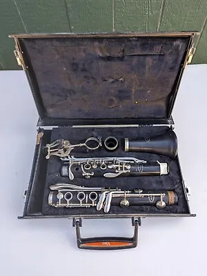 Vintage Vito Reso-Tone 3 Clarinet With Carrying Case *For Parts/Untested* • $48