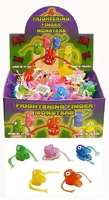 24x Wobbly Scary Finger Frights Monster Pinata Party Loot Bags Toys UK SELLER • $7.15