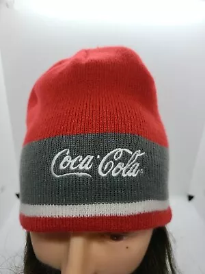 Coca-Cola 3 Tone Stripe Diet Coke Colour Beanie Hat - VGC Like New  • $18.95