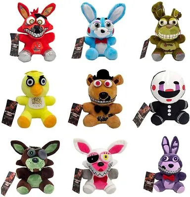 FNAF Plushies-Five Nights Plush Toys Stuffed Animal Doll Children's Gift 8  New • $85.90