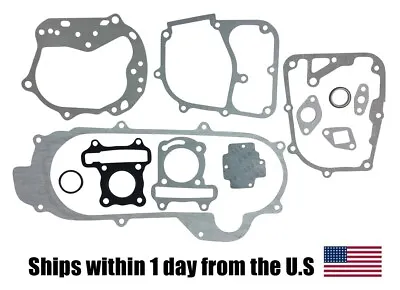 Complete Gasket Set For Short Case GY6 150cc Scooter Moped GoKart ATV  Quad • $10.79
