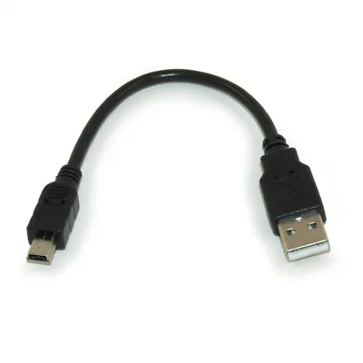 6inch USB 2.0 Certified 480Mbps Type A Male To Mini-B/5-Pin Cable • $2.27