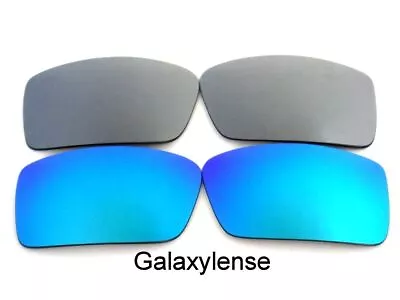 Galaxy Replacement Lenses For Oakley Gascan S Small Sunglasses Blue&Titanium • $23.02