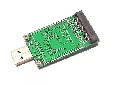 USB 3.0 MSATA Mini SATA SSD Adapter Card As USB Disk Driver • $15.59