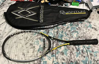 Volkl Quantum 10 Tennis Racquet W/ Cover 4 3/8 Mid Plus 100” Needs Regripped Euc • $49.99