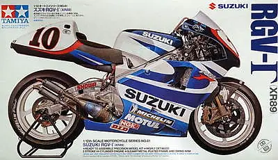 Tamiya 14081 1/12 Scale Model Kit Suzuki RGV-500 Gamma XR89 RobertsJr 1999 • $18.90