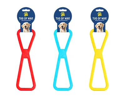 Tug Of War Dog Toy Pull Tug Fetch Puppy Toy Doggy Gift Idea • £6.99