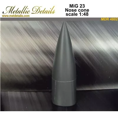 MiG-23. Nose Cone (Trumpeter) Metallic Details MDR4802 Scale Model Kit 1:48  • $14.40