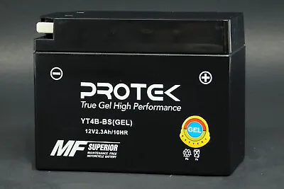 YT4B-BS 12V 2.3Ah Maintenance Free Gel Battery For Yamaha TTR110E TTR90E TTR50E • $29.99