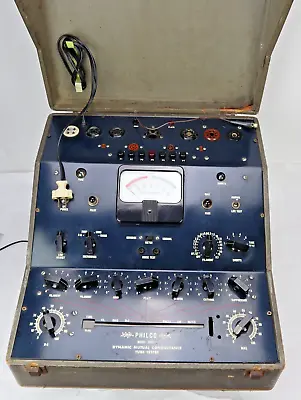 Vintage Philco Dynamic Mutual Conductance Tube Tester 7052 • $199.99
