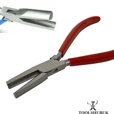 Metal Sheet Ring Shank Bending Half Round Concave Jewelry Wire Forming Pliers • £7.99