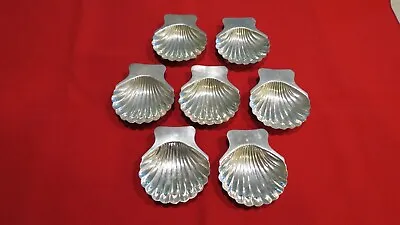 Vintage  Sterling Silver Mexican Maciel Shell Nut Candy Dishes  • $275