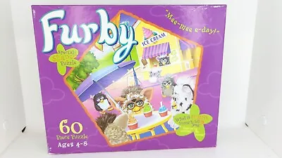 Vintage Milton Bradley 1999 Furby 60 Piece Puzzle NIB New Old Stock • $16