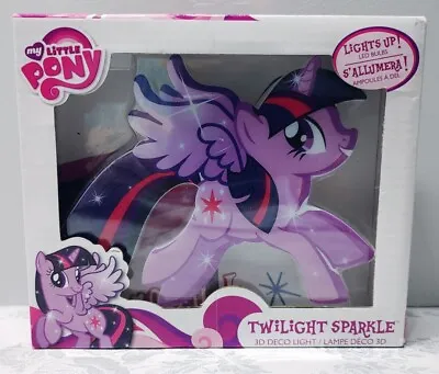 2015 My Little Pony Twilight Sparkle 3D Deco Wall Light - Bedroom Night 2x AAA • $31.99