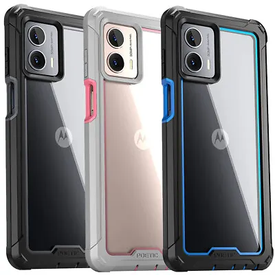 For Motorola Moto G 5G 2023 Case | Poetic Dual Layer Shockproof Cover Black • $12.95