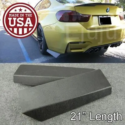 Pair 21  Rear Bumper Lip Downforce Apron Splitter Diffuser Valence For Chevy • $39.96