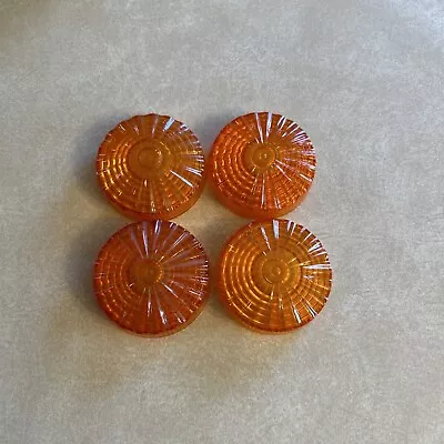 (4) Dietz DZ 77-558 AMBER LENS Vintage Clearance Marker Light Trailer • $20