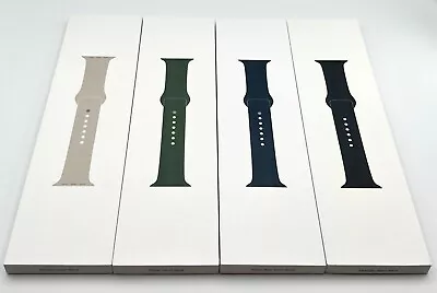 OEM Apple Watch Silicon & Sport Band S/M M/L For IWatch Series SE/7/6/5/4/3/2/1 • $9.29