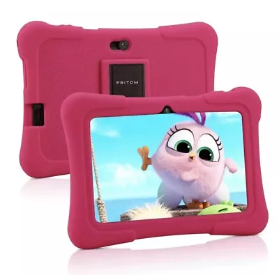 PRITOM Kids Tablets 7 Inch WiFi Tablets For Children Android 10 32GB Tablet • £43.99