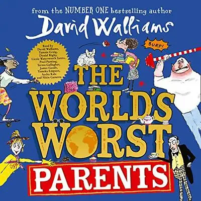 The Worlds Worst Parents By David Walliams (Audio CD 2020) • £8.69
