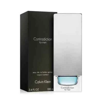 Calvin Klein Contradiction 100ml EDT Spray Mens 100% Genuine Perfume Sealed Box • $49