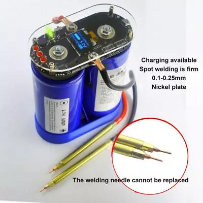 LCD Display Dual Pulse Capacitor Spot Welder Machine 9in1 Intelligent • $86.97