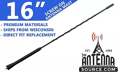 16  FUBA STYLE ANTENNA MAST - FITS: 2010-2024 Mercedes Benz Sprinter 2500 • $14.99