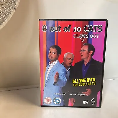 8 Out Of 10 Cats Claws Out DVD 2006 Jimmy Carr Cert 15 Best Bits • £0.99