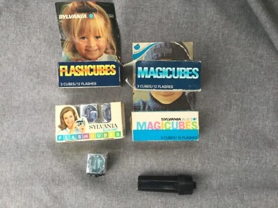 $14.99 • Buy Sylvania Magic Cubes, 53 Flashes Total Plus Extender