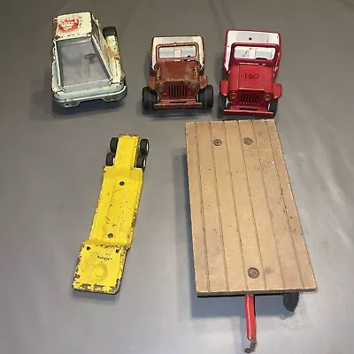 Metal Tonka Truck Keep Trailer Lot- For Parts!  Vintage From The 70s • $24.99